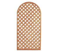 MONDO VIRO un mondo a casa tua Pannello Rettangolare con Arco Superiore Grigliato in Legno di Pino Impregnato - il Complemento d'Arredo Modulare per Interni ed Esterni (Arco)