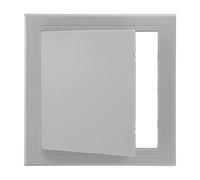 Pannello adesivo per accesso idraulico ABS 200x200mm grigio per fai da te