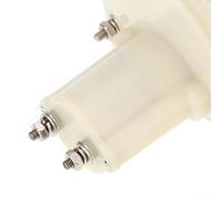 Pannello analogico 85C1 per misurazione di tensione e corrente CC, 0-30 V/50 V e 0-5 A/10 A, conforme a GB/T7676-98, 65 mm × 56 mm, bianco trasparente (0-10 A)