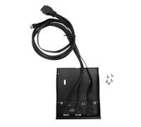 Pannello anteriore di Cheotime da 3,5 pollici Bay floppy, intestazione del pannello frontale USB Tipo E Input Interface USB A 5GBPS Tipo C 19pin Fancellet per per PC 3.5in Floppy