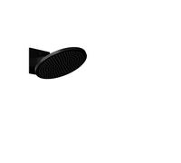 Steinberg Série 390 Wall Rain Panneau de pluie, raccordement direct au mur, diamètre 250mm, EasyClean, 3905650S, 3905650S, Colorazione: nero opaco