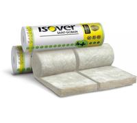 Pannello arrotolato in lana di vetro Isover AcustiPar 4+ spessore mm45 e 70