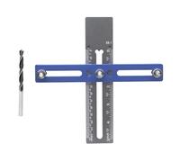 Pannello assistente di montaggio per porte multifunzione per armadietti Installazione di livellamento rapido Connettore per mobili in legno Puncher Installazione rapida Guida alla perforazione