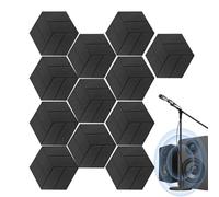 Pannello assorbente del suono | Pannelli da parete assorbenti autoadesivi | Scheda ad alta densità insonorizzazione per sala giochi studio salone home theater