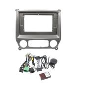 Pannello Autoradio Mascherina 10.1 Per CHEVROLET Per SILVERADO 2014 Auto Radio Fasce Android GPS Lettore Stereo 2Din Unità Testa Pannello Dash Telaio Installazione Trim