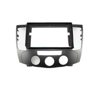 Pannello Autoradio Mascherina 9 Pollici Per HYUNDAI Per SONATA NF 2008-2010 Stereo Center Console Supporto Fascia Trim Bezel Piastra Frontale Auto Radio Kit Telaio(Manual AC)