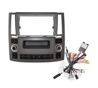 Pannello Autoradio Mascherina Auto Telaio Fascia Adattatore Canbus Box Decoder Android Radio Dash Kit Pannello Di Montaggio Per FX FX35 Per FX45(Full Set 07-09 9 In)