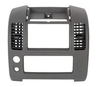 Pannello Autoradio Mascherina Centro Dash Console Quadro Strumenti Cluster Coperchio Lunetta Per Nissan Per Frontier 2005-2018 2019 2020 Sostituzione 68259-ZP16D(Grey)