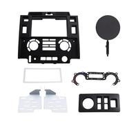Pannello Autoradio Mascherina Per Land Per Rover Per Defender 2007-2016 Compatibile 7 Pollici Doppio Din Stereo Dash Kit Fascia Auto Pannello Radio Console Bezel Plate
