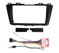 Pannello autoradio per Mazda 5, per autoradio Premacy, per frontalino Stereo Lettore multimediale, per cruscotto Kit Adattatore (Telaio e Cavo)