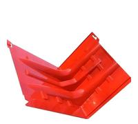 Pannello barriera anti-allagamento a forma di L IEHFDCA - Barriera anti-allagamento in ABS resistente for casa, garage, seminterrato(5pcs)