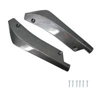 Pannello Bilanciere Lato Inferiore Spoiler Paraurti Anteriore E Posteriore Diffusore Auto, Splitter, Protezione Antigraffio, Alette Fibra Carbonio, Estensione Gonna Laterale(Look in carbonio)