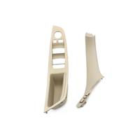 Pannello Cambio Interno Per Serie 5 F10 F11 F18 520i 523i 525i 528i 535i LHD Set Di Rivestimenti Per Maniglie Interne Delle Portiere(Oyster 2PCS Set)
