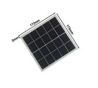 Pannello Caricatore Solare 4W 5V per Telecamere di Sicurezza Luci ed Elettronica