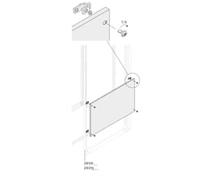 Pannello cieco Abb piano per quadri 600x200 in acciaio PPFB2060