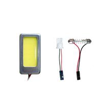 Pannello COB LED con Adattatori T10 e C5W Luce Bianca 43x22mm Simoni Racing