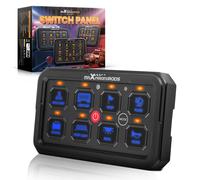 Pannello Comandi Touch Screen 8 Gang For Auto Pickup SUV Barca Offroad 12-24V