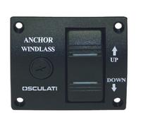 PANNELLO COMANDO VERRICELLI MM 75X62 A BASCULA UP-DOWN ACCESSORI BARCA