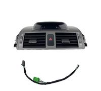 Pannello Condizionata Nella Console Centrale Per Corolla Per Altis 2007-2013 Auto AC Aria Condizionata Presa di Sfiato Pannello Dash Trim Installazione Telaio Cavo Dell'orologio