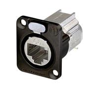 Pannello Conn Cat6A Ethercon NE8FDX-Y6-B, D, IDC, Nero