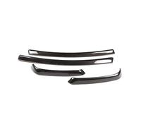 Pannello console centrale Striscia Adesiva Decorativa Per Pannello Porta Interno Auto In Fibra Di Carbonio Nera Opaca Per BMW Serie 3 E90 E92 2005-2012 ABS