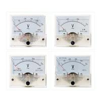 Pannello contatore di tensione analogico AC 85L1, 3V, 5V, 10V, 20V, 50V, 150V, 250V, 300V, 500V, misuratore di tensione, voltmetro meccanico, 1 pezzo(15V)