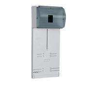 Pannello contatore TLR-3F-N+PE per rotazione, corrente alternata e corrente alternata con vetro in plastica, 10,1 A 0660
