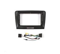 Pannello controllo Navigazione GPS Stereo Per Superb 2009 2010 2011 2012 2013 2014 Pannello Radio Cornice 2din Schermo 9 Pollici Nel Cruscotto(Telaio e cavi)