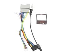 Pannello controllo Per Wrangler Per Unlimited Per Commander Per Compass Per Liberty Per Patriot Impianto Stereo 10 Pollici Harness Wire Radio Fascia(Cavo Canbus)