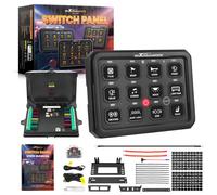 Pannello Controllo Touch 12 Interruttori For Auto Offroad UTV ATV Boat 960W 12V
