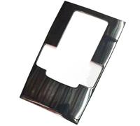 Pannello Copertura Console Centrale Per Mazda 3 Per MT Per Manuale 2019-2024 Per Berlina Per Hatchback Auto Interni Pannello Di Marcia Trim Adesivo In Metallo(Black)