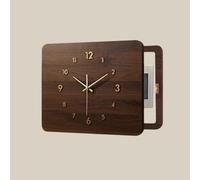 Pannello Copri Quadro Elettrico Decorativo con Binario Silenzioso in Alluminio Quadro da Parete Moderno per Nascondere Interruttori e Contatore Luce(Left,28"x20")