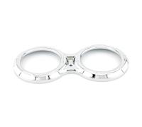 Pannello Cruscotto Per Motocicletta Cornice Indicatore Di Direzione Copertura Per TRIUMPH Per Bonneville T120 T100 Per Thruxton 1200 R RS Per Speed Twin HRQCTIM(Argento)