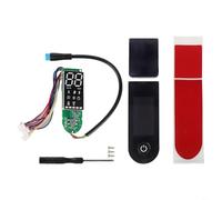 Pannello cruscotto per scooter elettrico xiaomi con copertura protettiva per M365/1S/PRO/PRO2/MI3, kit di ricambio con circuito stampato e viti