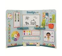 Pannello da Gioco Pieghevole Educativo Smoby School con Orologio e 38 Schede