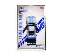Pannello da parete appositamente realizzato per Lego 42210 Racing Building Set, montaggio a parete - solo espositore da parete, espositore compatibile con Lego 42210 (con luci)