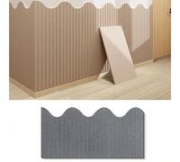 Pannello da parete per bambini, tappetino da parete in schiuma anti-collisione per camera dei bambini, protezione della superficie 3D, spessore 9 mm, decorazione da parete in schiuma, 60 x 240 cm