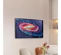 Pannello da parete per Lego 31212 Galaxy Pixel, compatibile con Lego 31212, regali per gli amanti dei Lego (solo pannello da parete, nessuna modalità)