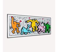 Pannello da parete per Lego 31216 Keith Haring (modello non incluso), per modellino da collezione 31216, salvaspazio