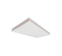 Pannello da superficie LED rettangolare Kisongo 60x30cm 24W 4200K Bianco
