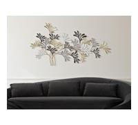 Pannello decorativo 3D da parete in metallo composto da rami e fiorellini. Dimensioni 130,8x7,6x h 70,5 cm peso 1450 kg vari colori multicolor