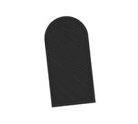 Pannello decorativo esterni o interni, schermo recinzione privacy in legno, utilizzare contro le pareti, for cortile, patio, balcone, giardino (nero)(Black-L,60x120cm)