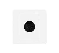 Pannello decorativo moderno con correttore di cavi, piastra di copertura contemporanea, elegante piastra frontale adatta per 86 tipi di uscita pannello di gestione dei cavi per mobili copertura