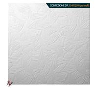 Pannello polistirolo decorativo per soffitto e parete Confezione da 10mq (40pz)
