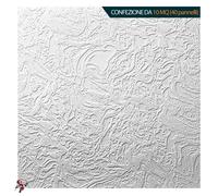 Pannello polistirolo decorativo per soffitto e parete Confezione da 10mq (40pz)