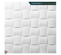 Pannello decorativo polistirolo Confezione da 10mq (40pz)