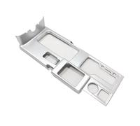 Pannello Decorativo Scatola Cambio Centrale Telaio Copertura Finitura Per Mitsubishi Per Eclipse Per Cross 2018 2019 2020 2021 2022 Adesivo Interni Auto(High silver)