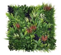 Pannello Decorativo Siepe Artificiale Interni Esterni 100 x 100 x h5 cm Kenya