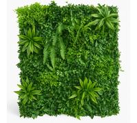 Pannello Decorativo Verde Bosco da Muro Parete 100x100 cm per Interni e Esterni