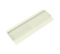 Pannello deflettore in silicone per lavello da cucina, per il controllo degli schizzi d'acqua disordinata che scorre sui pavimenti (beige)